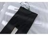 Damen 3D Hüfthebende High-Waist Schwarze Leggings mit Bauchkontrolle - Nicht durchsichtig, mit Fußteil, für Herbst/Winter