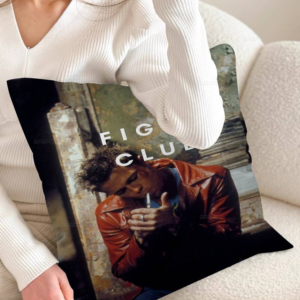 F-Fight C-Club Movie Cushion Cover Pillowcase Upholstery Sofa Throw Pillow Home Decor Pillowcas