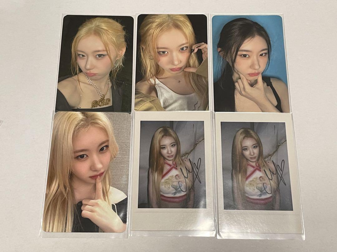 

[USED] ITZY GOLD Starriver Bonus Trading Card Chaeryeong