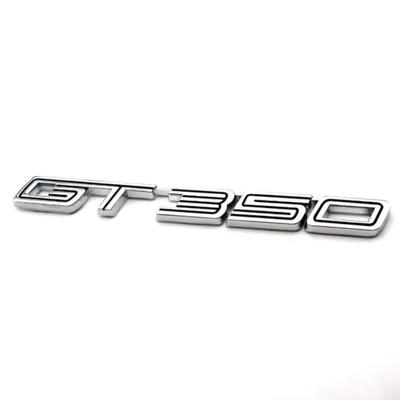 3D Metall M/ustang GT 350 Auto Auto Hinten Körper Seite Emblem Aufkleber fit Shelby GT350 Abzeichen