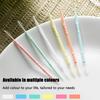 200Pcs/box Plastic Toothpicks Double-headed Disposable Interdental Brush Dental Tooth Flossing Head Oral Hygiene Clean The Mouth