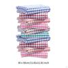 10x Kitchen Towels Dishcloth Multifunctional Comfortable Washable Hand Washcloths for Hotel