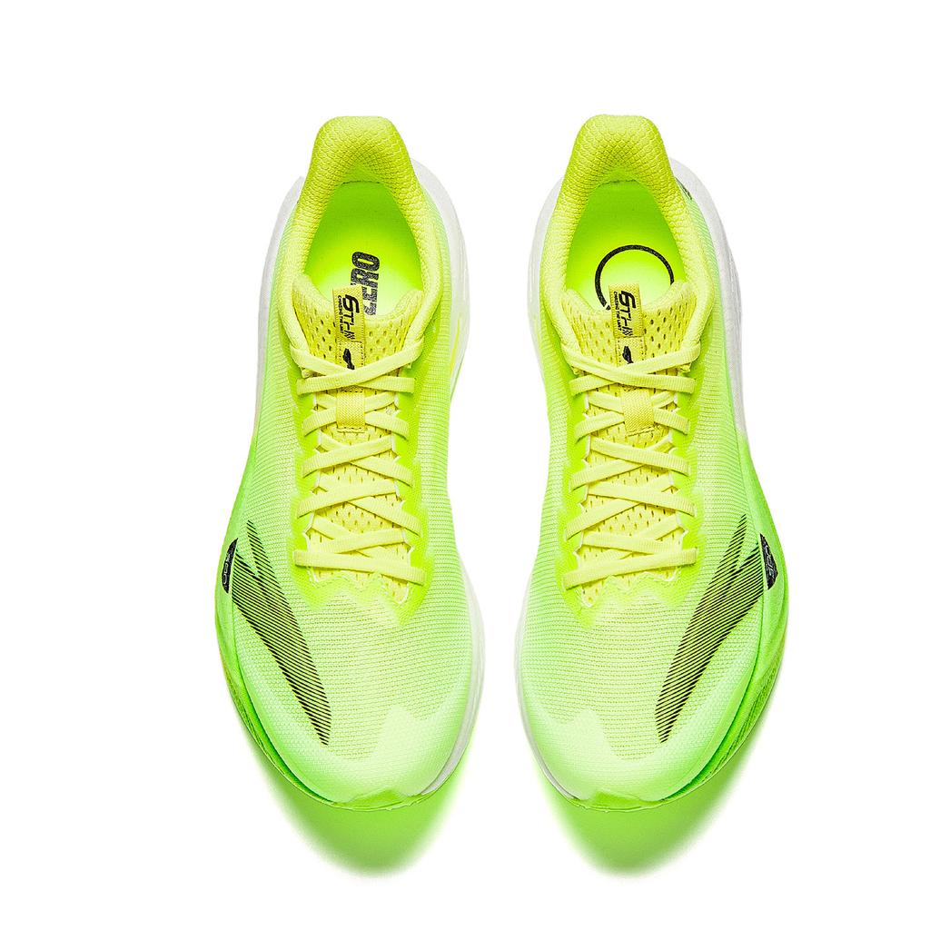 Anta Mach 6 Nitrogen Technology Running Shoes Summer 2026 Men Running Shoes Lemon Black 112625583-5