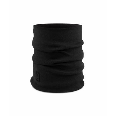 Buff Heavyweight Merino Wool Neck Warmer Black