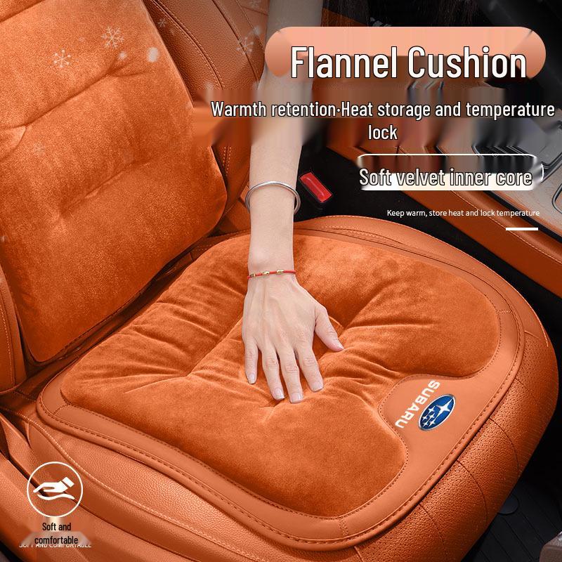 Winter Warbes Flanell Sitzkissen für Subaru BRZ, WRX, Forester, Outback, Crosstrek