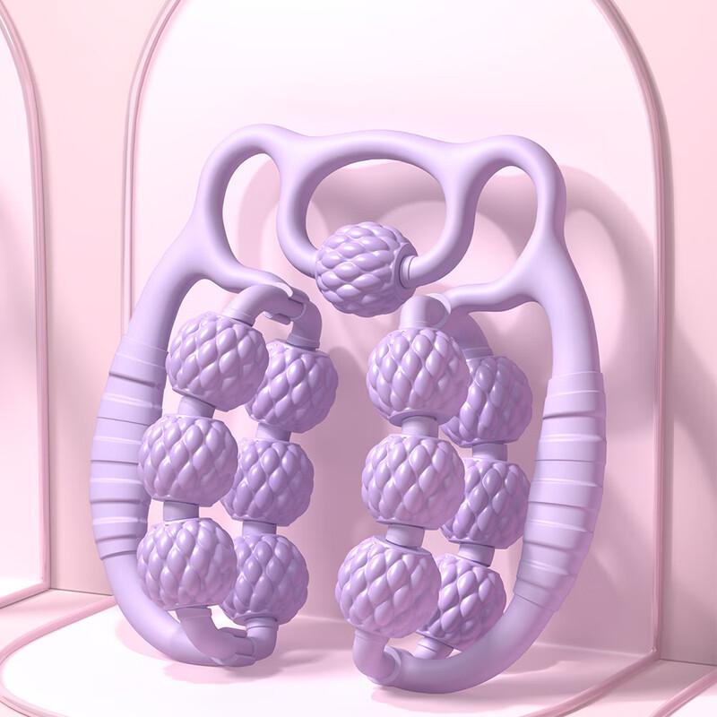 WEZHO 13-Wheel Double-Row Leg Clip Massager