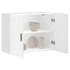 Kitchen Wall Cabinet, Porto, White, Wood-Based Material