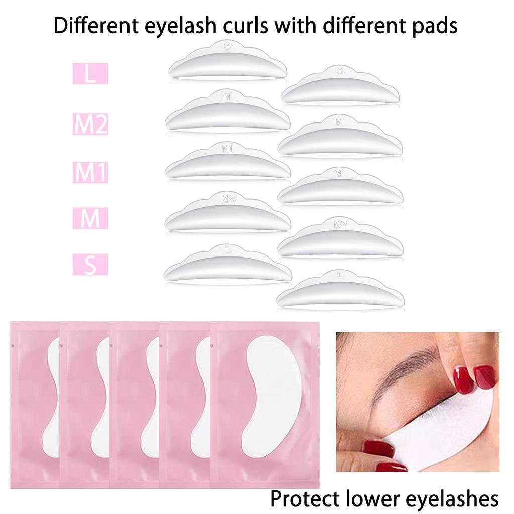 SILKY ROLLS Curl False Eyelash Set Japanese Instructions Included