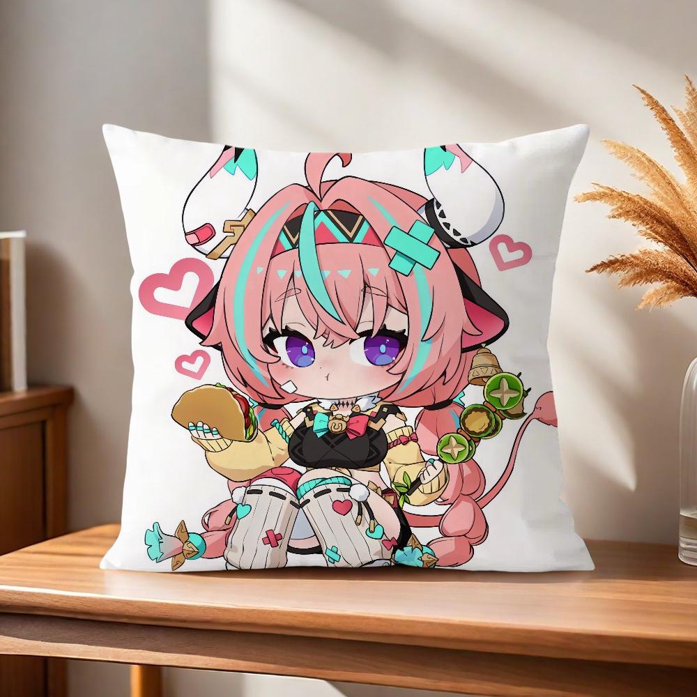 

Genshin Удобная мягкая подушка Impact игра Чехол varesa для дивана Гостиная Домашний офис Декор и искусство новые Защитные чехлы 30x30CM(12x12in)