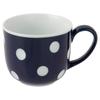 Nishikai Pottery Hasami Ware Polka Dot Nega 40509 "Essence" Nega-Posi Mug, (Blue),