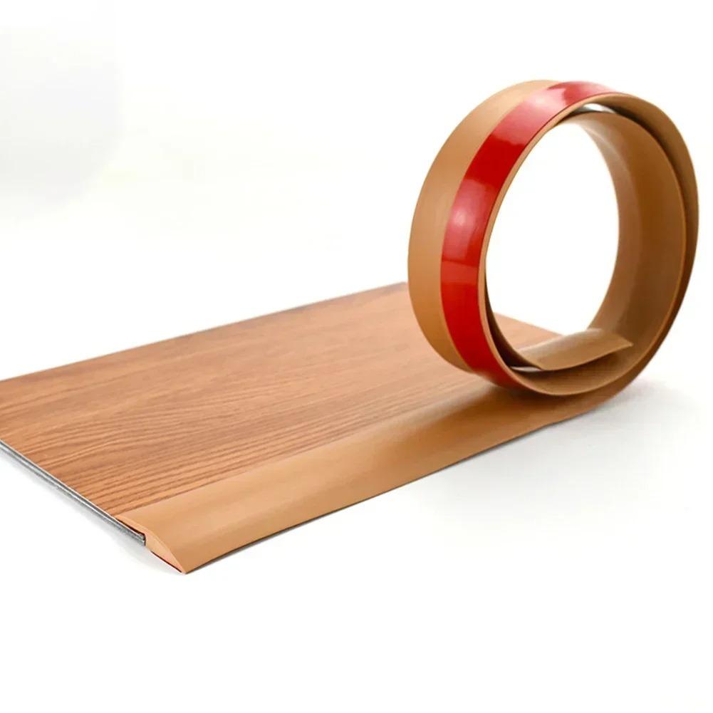 1PC 2m/78.74inch Carpet To Tile Floor Transition Strip Wear-resistant Cuttable Threshold Cover Household PVC Edging Trim Strip