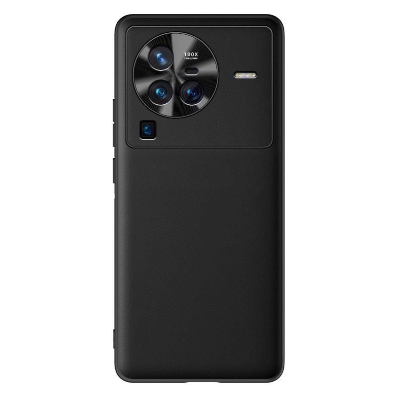 VivoX80pro Liquid Lederhülle: Anti-Fall, Anti-Fouling-Schutzhülle, einteilig. Ideal für Ihr Telefon!