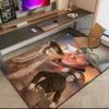 1pc John Wayne's vintage cowboy poster Carpet Rug for Living Room Bedroom Home Sofa Decoration,Kids play Non-slip Floor Mat