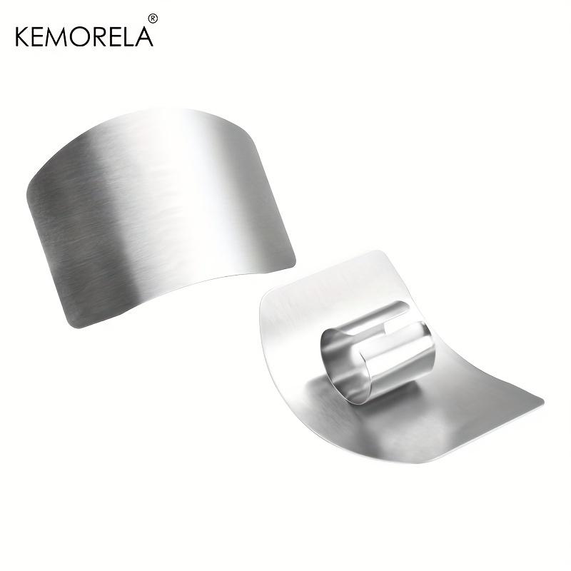 Stainless Steel Vegetable Cutter with Finger Guard Kitchen Safety Tool Hand Protector for Cutting Accessories