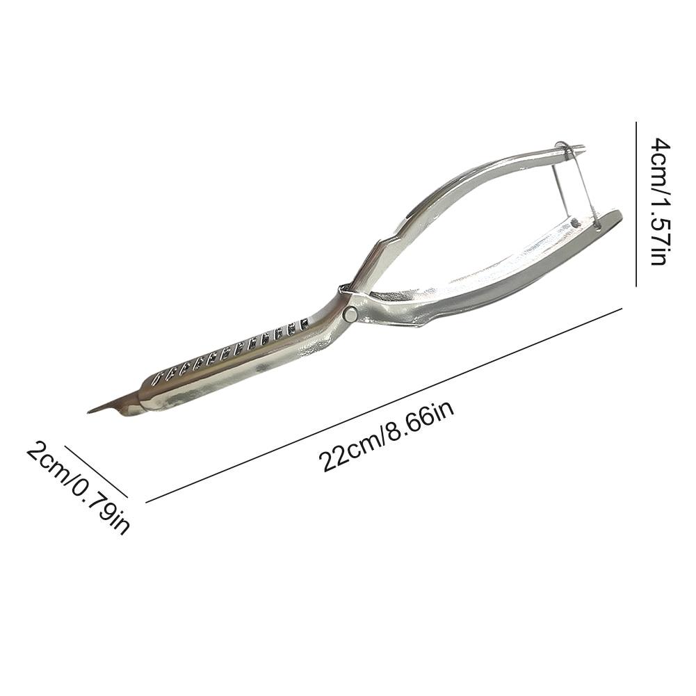 Stainless Steel Rib Membrane Remover Dishwasher Safe Catfish Skinner Plier Skinning Plier for Membrane Removal