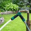 2 Way Garden Hose Splitter Garden Hose Connector with Faucet Watering Shut Off for Landscaping Flower Planting Irrigation