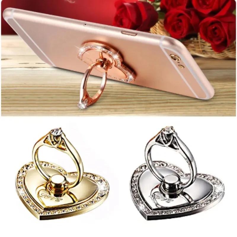 2pcs Mobile phone stand back stand device supports smartphone stand 360 ° rotation stand ring suitable for multi scene desktop