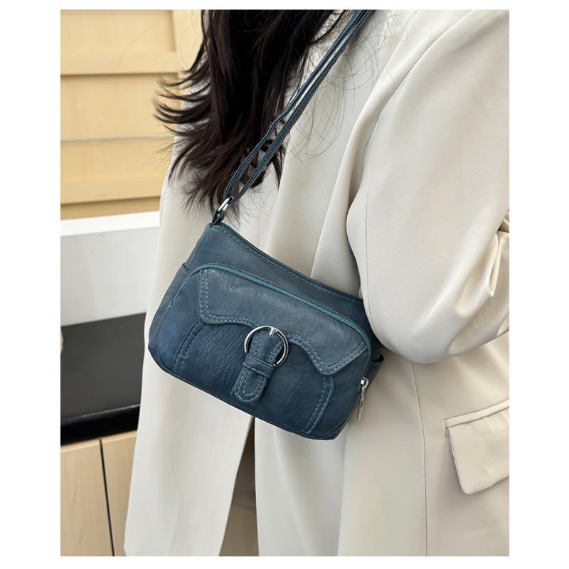 Simple and Casual Large Capacity Single Shoulder Crossbody Bag