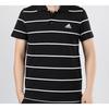 Adidas Yarn Dye Striped Short Sleeve Polo Shirt Men Tops Black FT2836