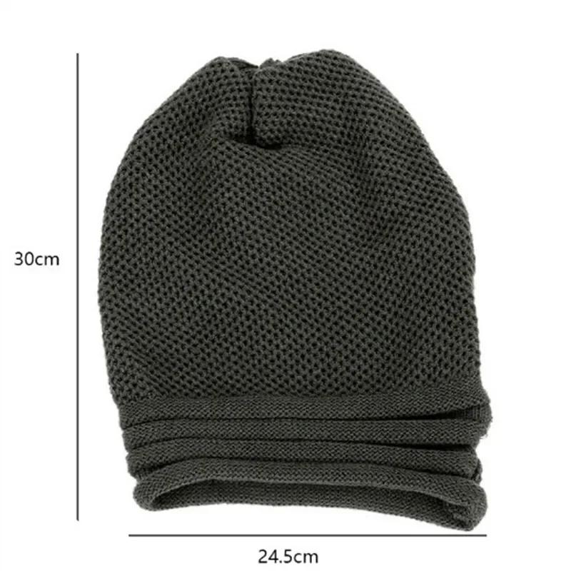 Winter Baggy Slouchy Beanie Hat Wool Knitted Warm Cap for Men Women Beanie Oversized Winter Hat Keep Warm