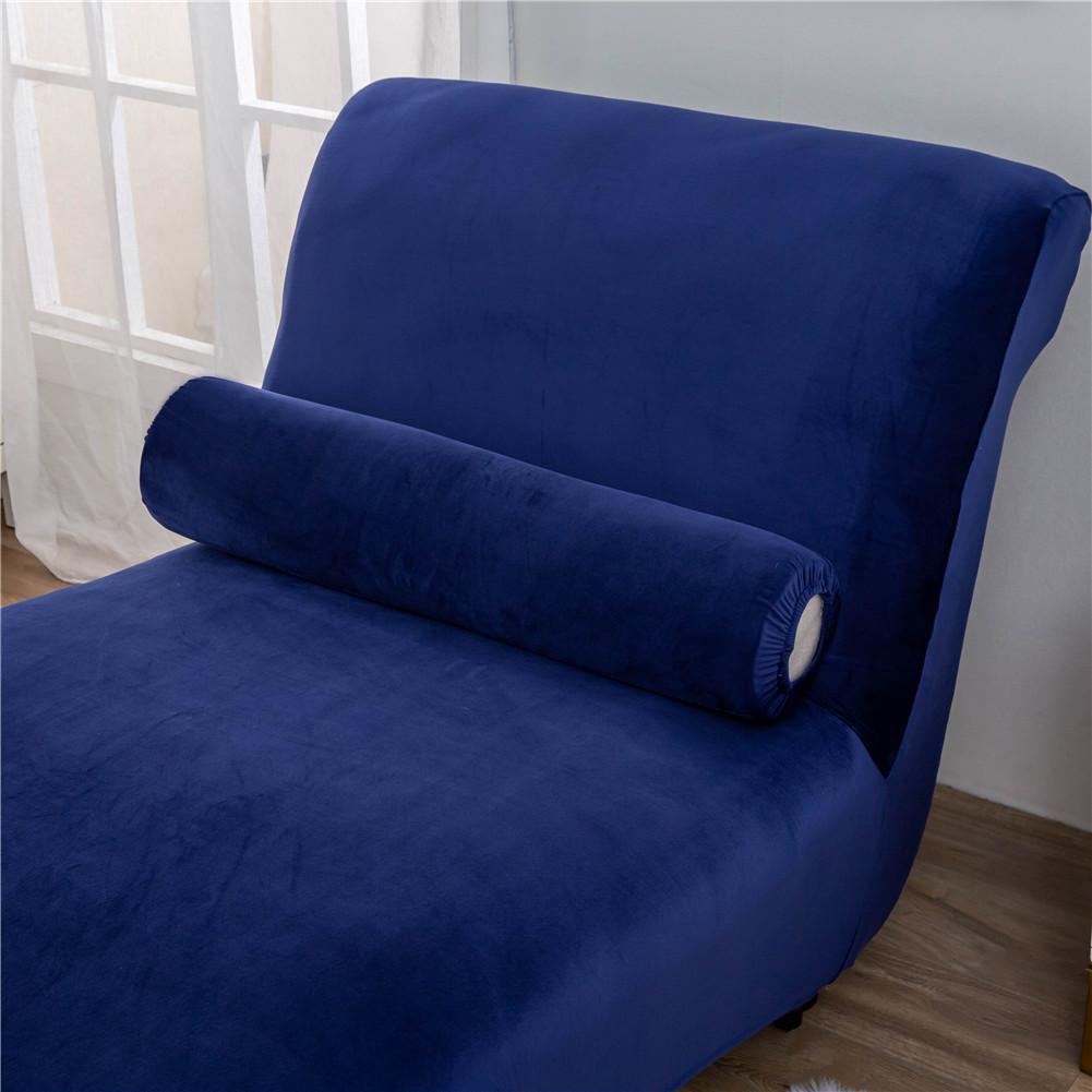 Copri Sdraio Velluto Invernale Senza Braccia Coprisedile Elasticizzato Copridivano Decorativo da Donna Copri Poltrona Reclinabile Rimovibile
