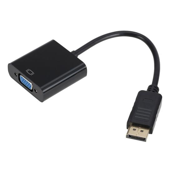 Display Port DP Male to VGA Female Adapter Converter Cable for PC Projector TV