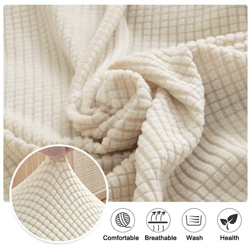 Dining Chair Covers Set Stretch Jacquard Chair Covers for Dining Room Parson Chair Slipcover Washable Removable Dining Chair Slipcover Chair Covers