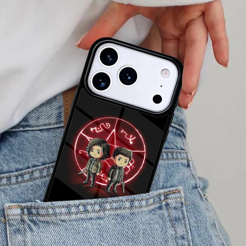 Supernatural Final Season 15 soft Phone Case for iPhone 17ProMax 12 13 14 15 16e 17 Pro Max Plus Air Cover