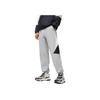 Li-Ning Color Block Letter Mid Waist Tapered Knit Sports Pants Men Bottoms Ultimate-Gray AYKU363-6