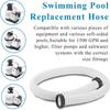 Pool Pump Hose Filter Pump Hose Pool Pump Replacement Hose For 1.5In Diameter Pool Hose For Water Circulation Lawns