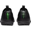 Nike Jr. Mercurial Vapor 17 Academy Turf Low Grade School 'Black Black Illusion Green' (Unisex) Black / Black / Illusion Green