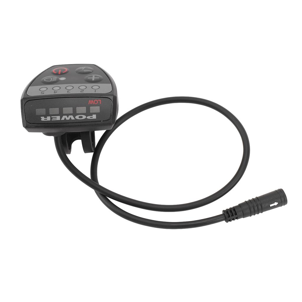 Electric Bike LED Display Speed Controller Smart Lightweight 24v 36v 48v Water Resistant 5pin Speed Controller LED