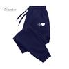 Everyday Wear Joggers Women Jogging Pants Elastic Drawstring Waist Solid Color Sporty Casual Sport Trousers with Pockets Exercise Gym Streetwear