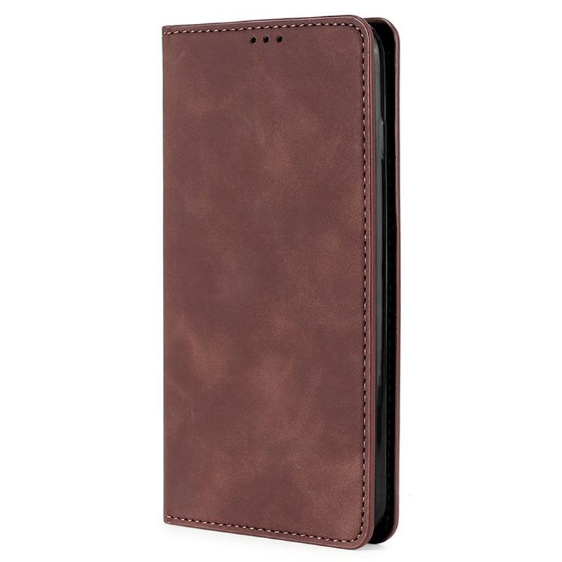 For Xiaomi Redmi Note 13 Pro+ 5G Case Skin-touch PU Leather Card Holder Phone Cover