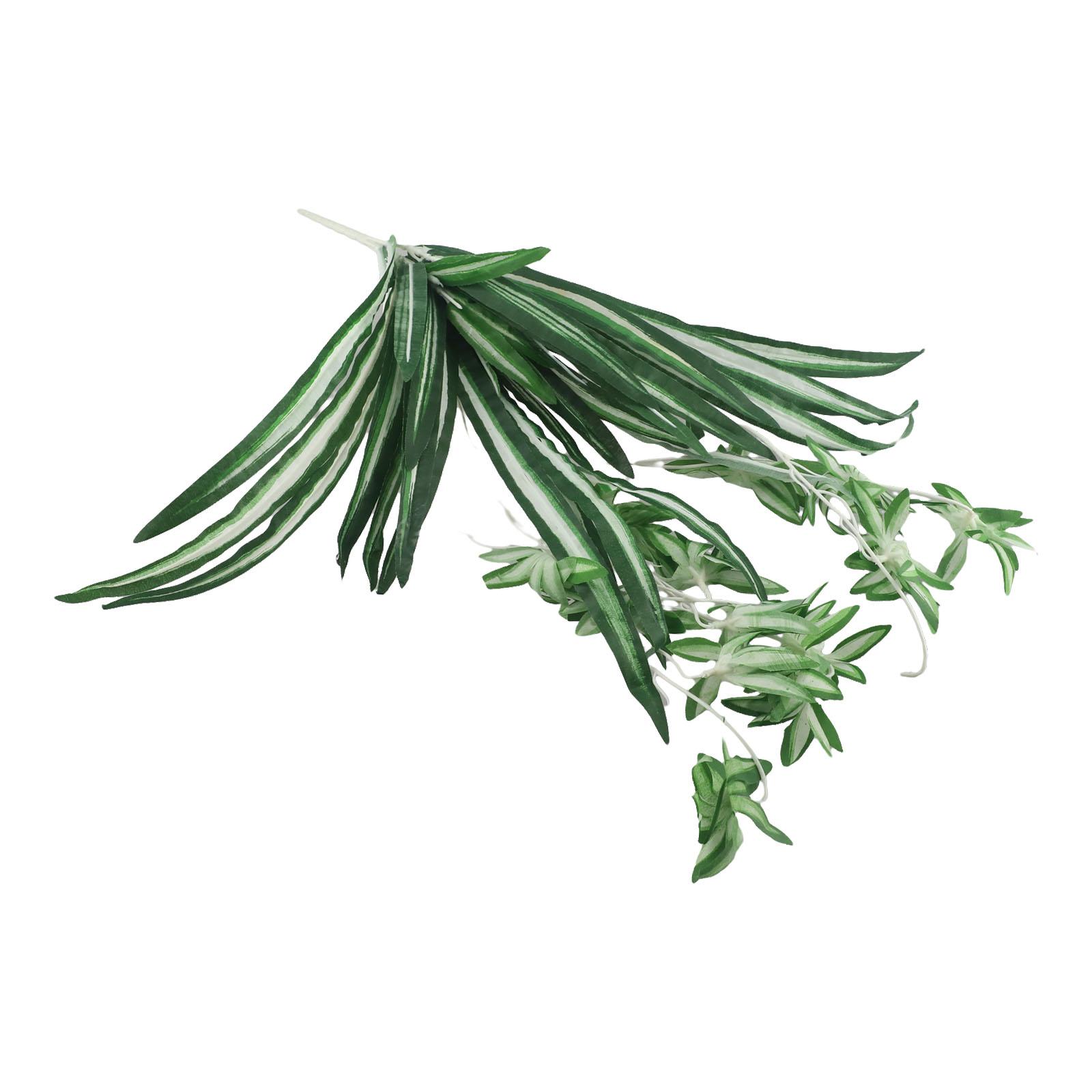 

Искусственный шелк паук растение хлорофитум комосум зелень офис сад дом A