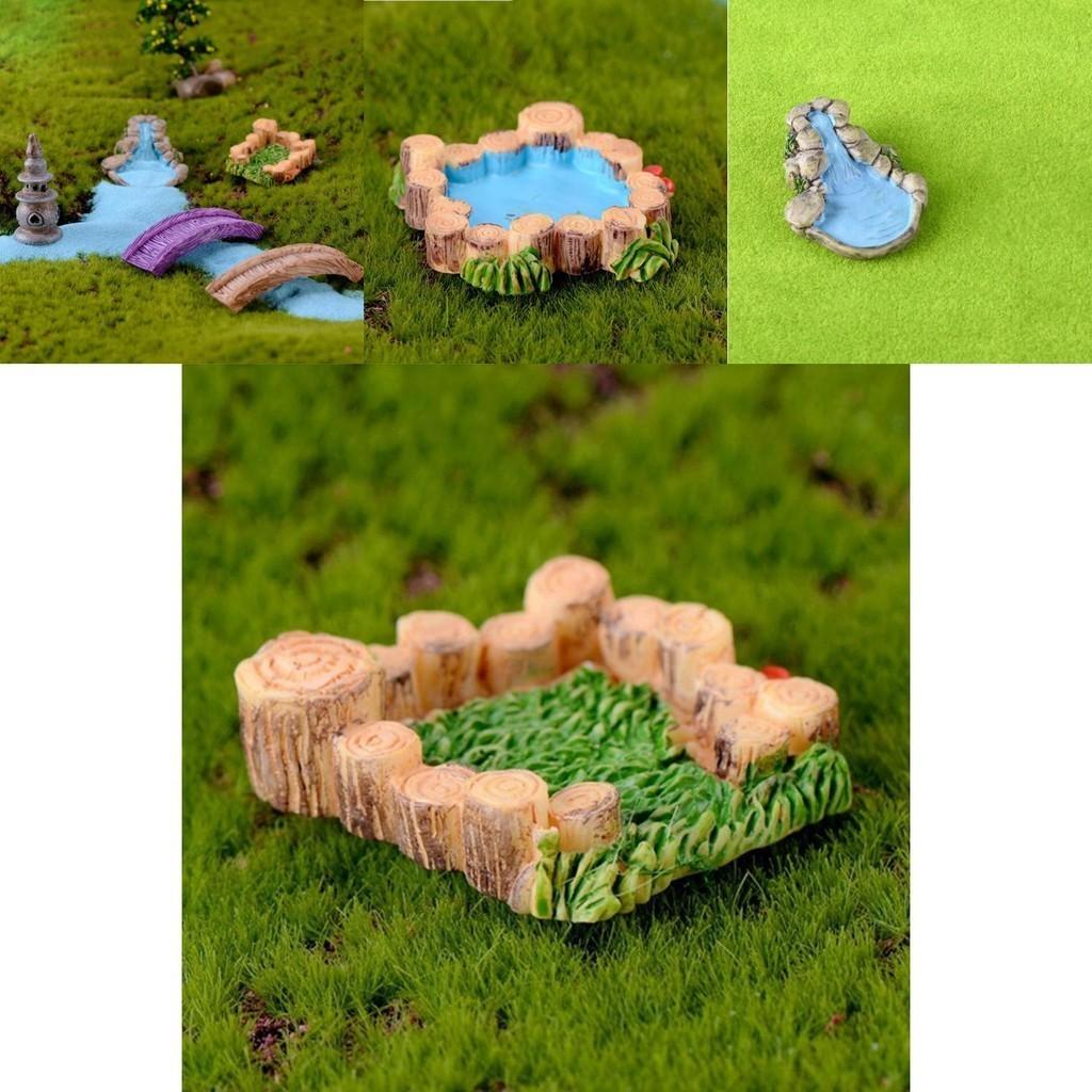 Stunning Garden Diy Fairy Miniature Water Well Bridge Lighthouse Craft Decoration Set For Enchanting Landscapes