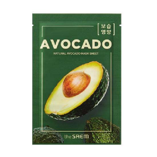 1+1 THESAEM Natural Mask Pack (Choose 1 of 5: Centella Asiatica, Cucumber, Rice, Avocado, or Tea Tree)