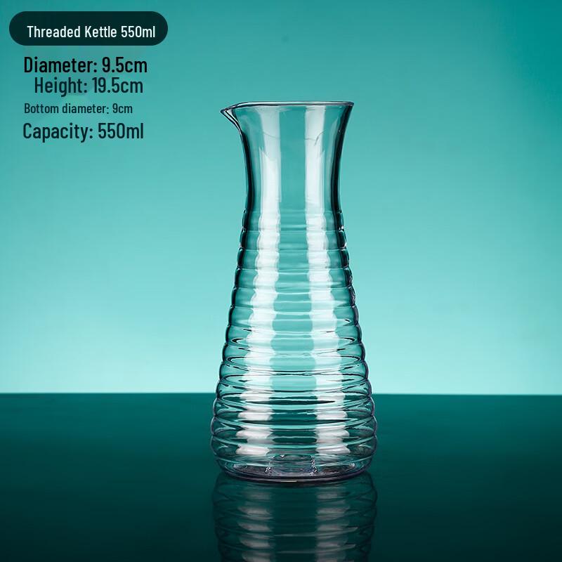 

Shang Qi 550ml Threaded Borosilicate Glass Pitcher Set