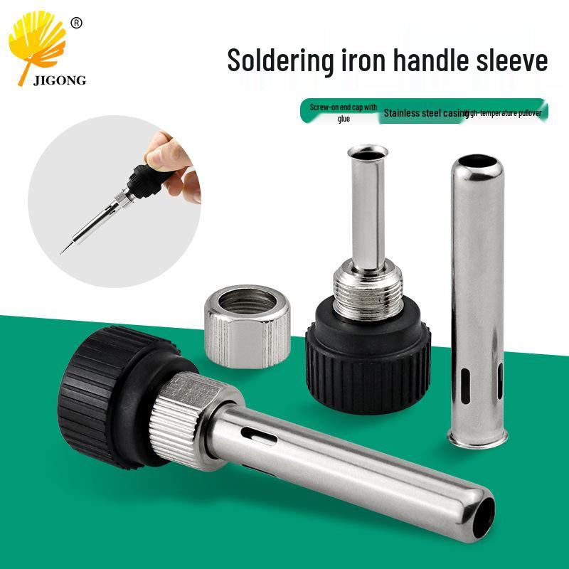 Universal Hot Air Soldering Station Iron Handle Tip Sleeve for 936/937/938/969 Models