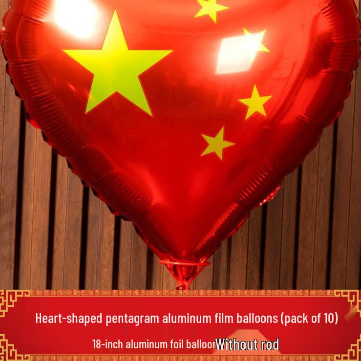 

Mid-Autumn & National Day Star Balloons: Festive Table Decorations