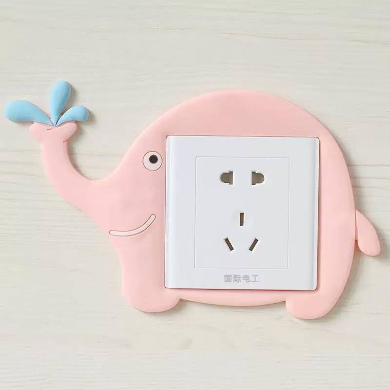 Switch Sticker 3D Cactus Protective Cover for Night Switch Socket Home Decoration Wall Sticker