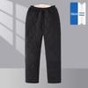 Warm Men's Winter Jacket & Pants Set with Lambswool Lining for Dad/Elderly
