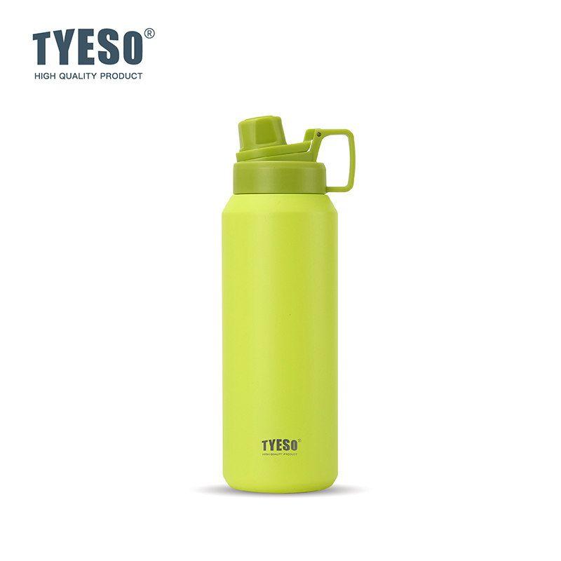 Tyeso New Stainless Steel Portable Sports Bottle Large Capacity Thermos Cup Outdoor Portable Frosted Water Cup