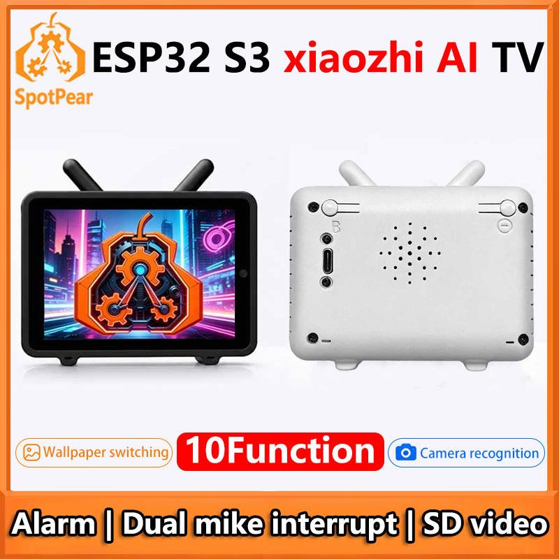 ESP32-S3 For Xiaozhi MAX AI Camera 3.5inch LCD Dual MIC Development Board 3.5 inch MINI TV BOX Display Voice Interruption Objec