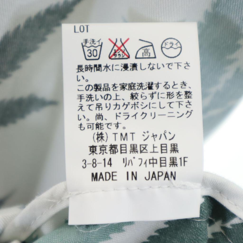 Unused TMT Classic Made In Japan Leaf Pattern Swing Top L CLASSIC Tagged Men's Used