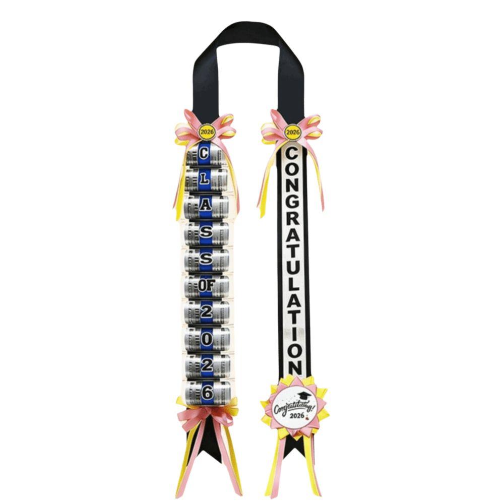 Necklace Style DIY Ribbon Wreath Kit Elegant Design DIY Craft Ribbon Rolls  Graduation Celebrations
