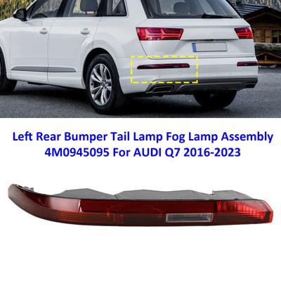 Rear Fog Tail Light Signal LED Rear Reflector Lamp For Q7 2017-2021 4M0945095 EU Version Brake Light With 4 Bulbs