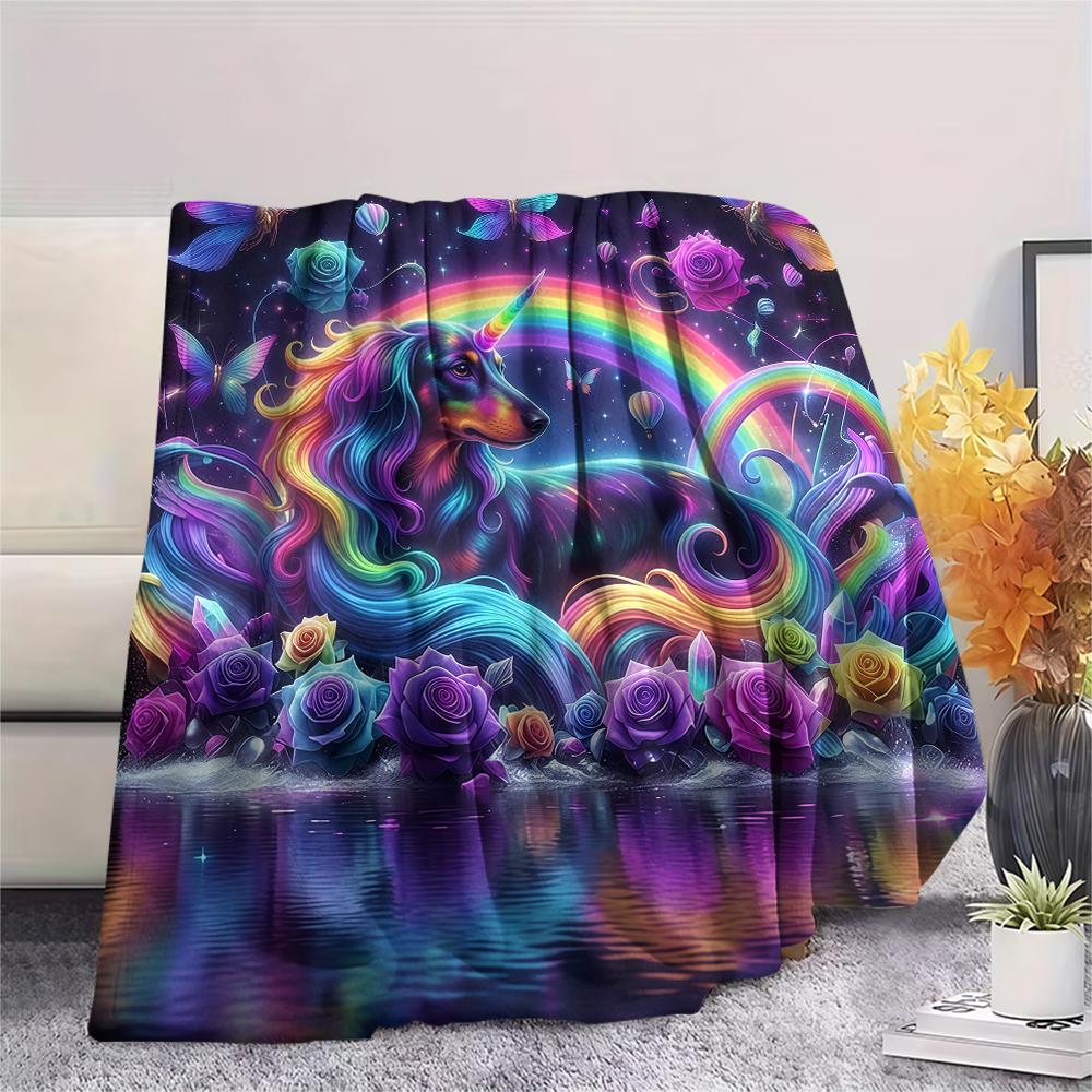 Butterfly flower animals Print Flannel Blanket,High quality Comfortable for All Seasons,Home Decor,Warmth and Comfort,Perfect for Christmas Gifts