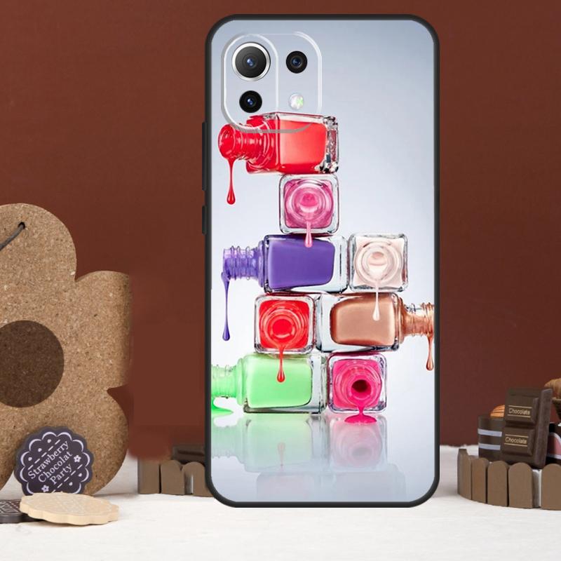 Schöne Nagellack-Emaille-Farbhülle Für Xiaomi 15 14 Ultra 13T 14T 15T 17 Pro Max POCO X7 Pro X5 X6 F5 F6 F7 F8 Ultra Abdeckung
