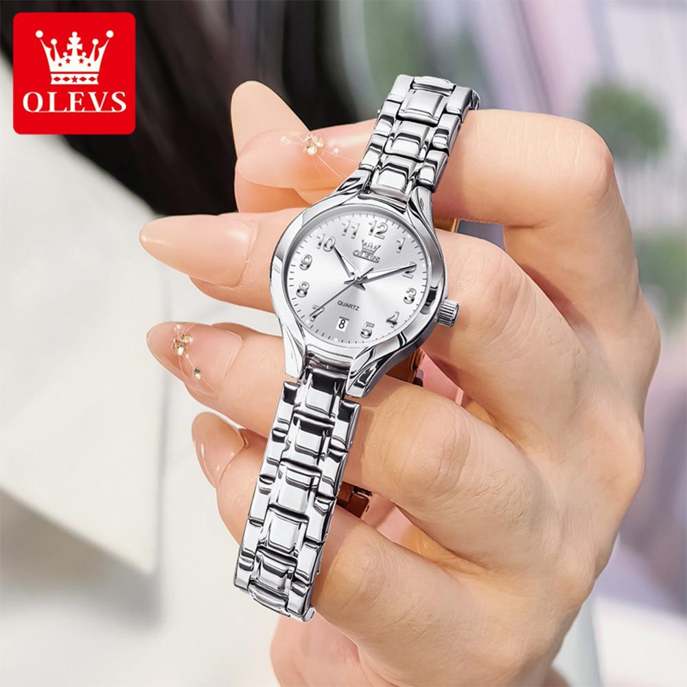 OLEVS Women Watch Luxury Original Brand Waterproof Luminous Quartz Watch Automatic Date Ladies Watches Wristwatch